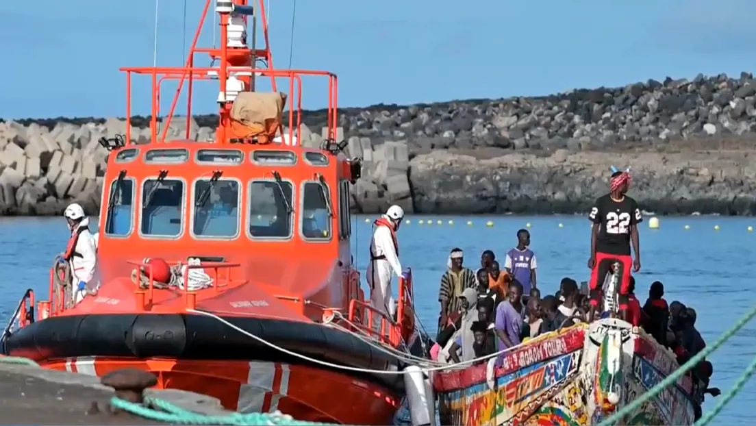 Tres nuevas embarcaciones con 204 inmigrantes magrebíes y subsaharianos llegan a las Islas Canarias en las últimas horas