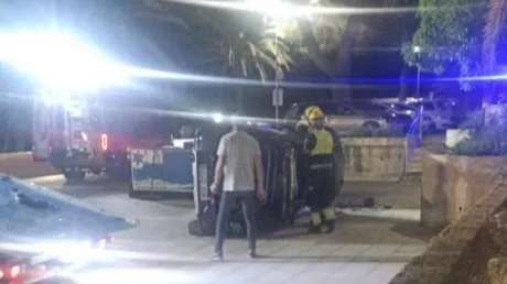 Un inmigrante magrebí drogado y alcoholizado robó un coche este martes en Mallorca y cayó por un desnivel de varios metros - noviembre 2024