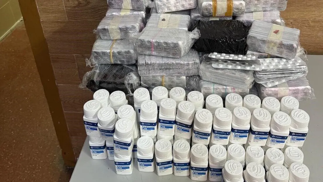 La Guardia Civil intercepta en Ceuta a un marroquí que viajó desde Algeciras con 81.000 pastillas de benzodiacepinas