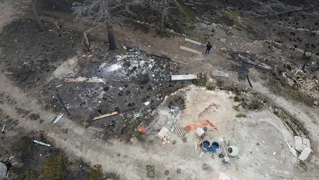 Dos magrebíes detenidos por provocar un incendio forestal que arrasó 70 hectáreas en Mallorca