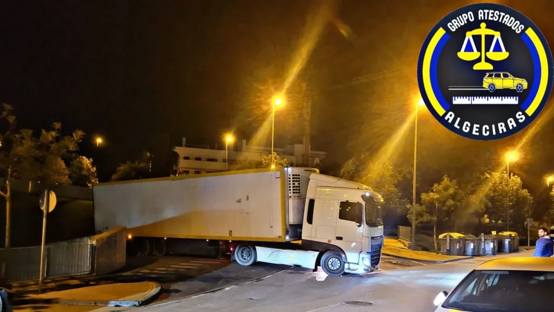 La Policía Local detiene a marroquí en Algeciras por conducir de forma temeraria un camión tráiler estando muy borracho